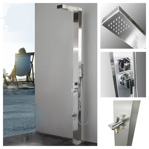 Windsor Silver ADA 316L Marine Grade Stainless Steel Outdoor Pool Shower 