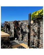 Toorak Black 316L Marine Grade Stainless Steel Outdoor Waterfall Pool Shower with Hot & Cold Mixer