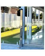 Bondi Silver ADA 316L Marine Grade Stainless Steel Outdoor Pool Shower with Hot & Cold Mixer