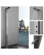 Bondi Push Button 316L Marine Grade Stainless Steel Outdoor Pool Shower with 15 Seconds Timed Flow Control (Cold or Tempered Water Source Only)