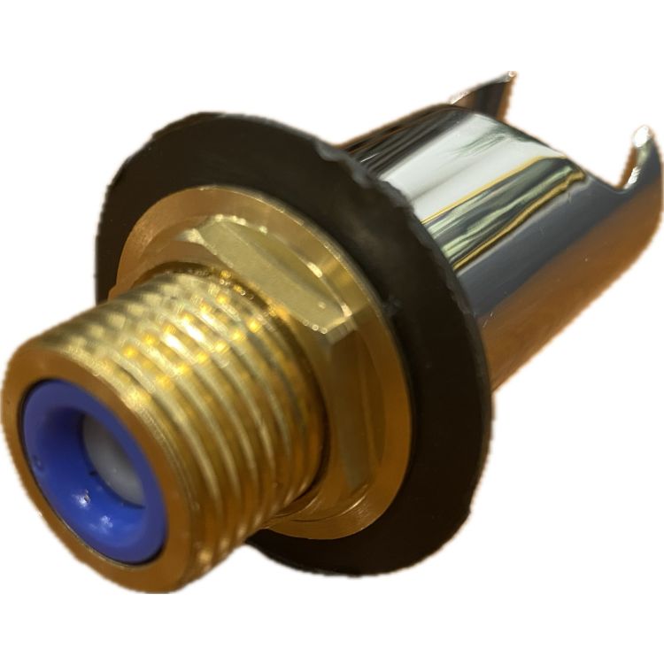 316L Stainless Steel Hand Shower Holder/Connector With Back Flow Protector